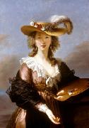 elisabeth vigee-lebrun Self-portrait painting